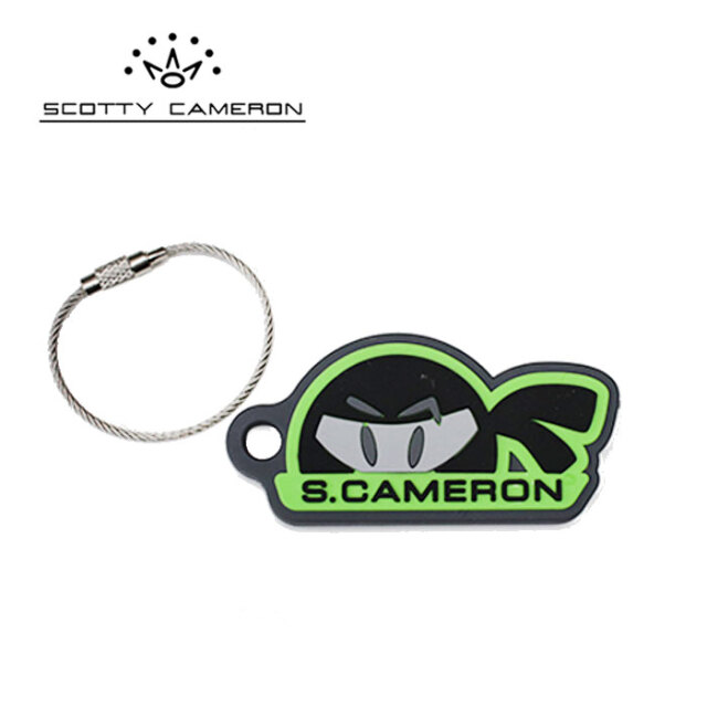 SCOTTY CAMERON NINJA KEY FOB BLACK LIME スコッティキャメロン 忍者