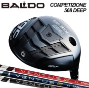 (カスタムクラブ)BALDO COMPETIZIONE 568 DRIVER DEEP MODEL VENTUS TR 【グリップ・シャフト・組立料込】