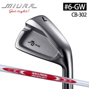 カスタムクラブ)三浦技研 CB-302 アイアン 6本セット(#6-Gw) N.S.PRO 