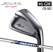 カスタムクラブ)三浦技研 CB-302 アイアン 6本セット(#6-Gw 