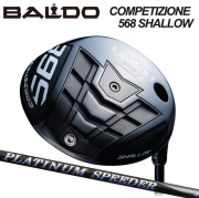 (カスタムクラブ)BALDO COMPETIZIONE 568 DRIVER SHALLOW MODEL PLATINUM SPEEDER 【グリップ・シャフト・組立料込】
