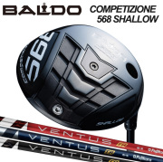 (カスタムクラブ)BALDO COMPETIZIONE 568 DRIVER SHALLOW MODEL VENTUS TR 【グリップ・シャフト・組立料込】