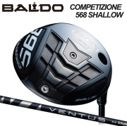 (カスタムクラブ)BALDO COMPETIZIONE 568 DRIVER SHALLOW MODEL VENTUS BLUE 【グリップ・シャフト・組立料込】