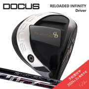 2024年2月発売予定(カスタムクラブ)DOCUS RELOADED INFINITY Driver ドライバー NATURAL 9 ROSSO【グリップ・シャフト・組立料込】