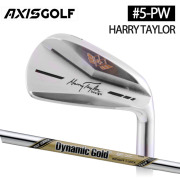 (カスタムクラブ)AXISGOLF HARRY TAYLOR IRON アイアン  6本セット(#5-Pw) Dynamic Gold TOUR ISSUE EX【グリップ・シャフト・組立料込】