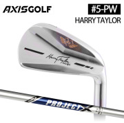 (カスタムクラブ)AXISGOLF HARRY TAYLOR IRON アイアン  6本セット(#5-Pw) PROJECT X【グリップ・シャフト・組立料込】