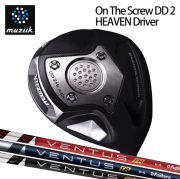 (カスタムクラブ)Muziik On The Screw DD 2 HEAVEN ドライバー VENTUS TR【グリップ・シャフト・組立料込】