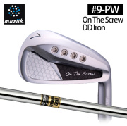 (カスタムクラブ)Muziik On The Screw DD Iron アイアン 4本セット(#9-Pw) Dynamic Gold【グリップ・シャフト・組立料込】