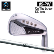 (カスタムクラブ)Muziik On The Screw DD Iron アイアン 4本セット(#9-Pw) MCI【グリップ・シャフト・組立料込】
