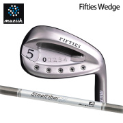 (カスタムクラブ)Muziik Fifties Wedge ウェッジ STEEL FIBER Iシリーズ【グリップ・シャフト・組立料込】