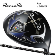 (カスタムクラブ) ROMARO α DRIVER ドライバー VENTUS BLACK【グリップ・シャフト・組立料込】