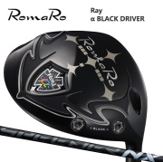 (カスタムクラブ) ROMARO α BLACK DRIVER ドライバー SPEEDER NX BLACK【グリップ・シャフト・組立料込】
