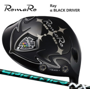 (カスタムクラブ) ROMARO α BLACK DRIVER ドライバー SPEEDER NX GREEN【グリップ・シャフト・組立料込】