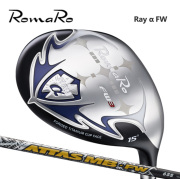 (カスタムクラブ)ROMARO α FW フェアウェイウッド FAIRWAY WOOD ATTAS MB-FW【グリップ・シャフト・組立料込】
