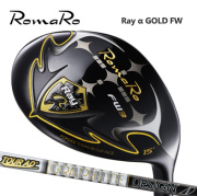 (カスタムクラブ)ROMARO α GOLD FW フェアウェイウッド FAIRWAY WOOD TOUR AD F【グリップ・シャフト・組立料込】