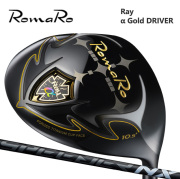 (カスタムクラブ) ROMARO α Gold DRIVER ドライバー SPEEDER NX BLACK【グリップ・シャフト・組立料込】