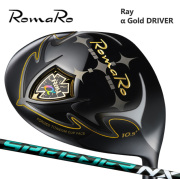 (カスタムクラブ) ROMARO α Gold DRIVER ドライバー SPEEDER NX GREEN【グリップ・シャフト・組立料込】