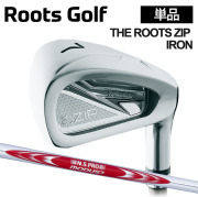 (カスタムクラブ)THE ROOTS ZIP IRON 単品 N.S.PRO MODUS3【グリップ・シャフト・組立料込】