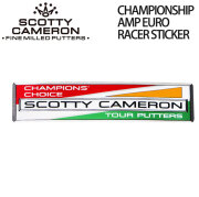 【正規品】スコッティキャメロン SCOTTY CAMERON CHAMPIONSHIP&AMP EURO RACER STICKER チャンピオンシップ ステッカー