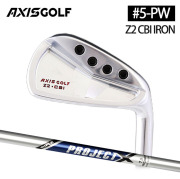 (カスタムクラブ)AXISGOLF Z2 CBI IRON アイアン  6本セット(#5-Pw) PROJECT X【グリップ・シャフト・組立料込】