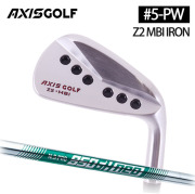 (カスタムクラブ)AXISGOLF Z2 MBI IRON アイアン  6本セット(#5-Pw) N.S.PRO 950neo【グリップ・シャフト・組立料込】