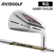 (カスタムクラブ)AXISGOLF HARRY TAYLOR IRON アイアン  単品 Dynamic Gold TOUR ISSUE EX【グリップ・シャフト・組立料込】