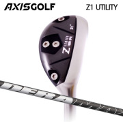 (カスタムクラブ)AXISGOLF Z1 UTILITY Deramax 03 Series 【グリップ・シャフト・組立料込】