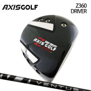 (カスタムクラブ)AXISGOLF Z360 ドライバー VENTUS BLACK 【グリップ・シャフト・組立料込】