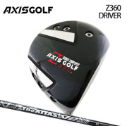 (カスタムクラブ)AXISGOLF Z360 ドライバー THE ATTAS V2 【グリップ・シャフト・組立料込】