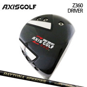 (カスタムクラブ)AXISGOLF Z360 ドライバー DAYTONA SPEEDER X 【グリップ・シャフト・組立料込】