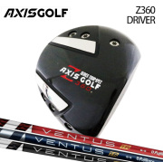 (カスタムクラブ)AXISGOLF Z360 ドライバー VENTUS TR 【グリップ・シャフト・組立料込】