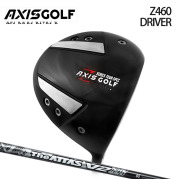 (カスタムクラブ)AXISGOLF Z460 ドライバー THE ATTAS V2 【グリップ・シャフト・組立料込】
