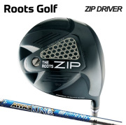 (カスタムクラブ)THE ROOTS ZIP DRIVER  ドライバー ATTAS KING 【グリップ・シャフト・組立料込】