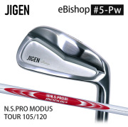 (カスタムクラブ)JIGEN eBishop アイアン 6本セット(#5-Pw) N.S.PRO MODUS3【グリップ・シャフト・組立料込】