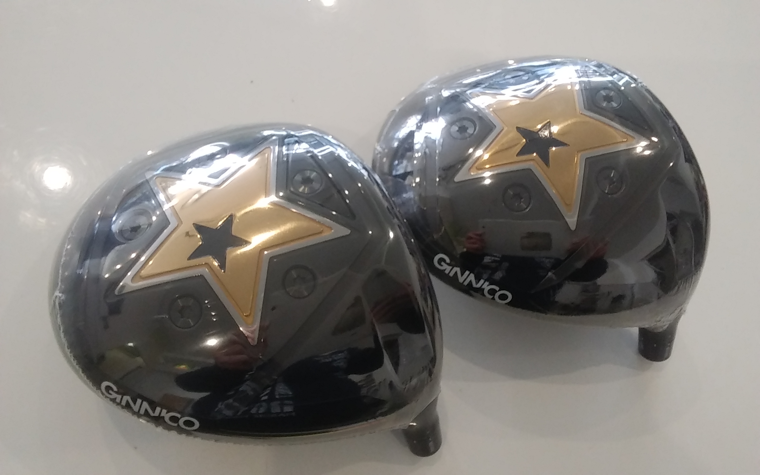 イオンスポーツ　ドライバー【GINNICO MODEL01 DRIVER HEAD】＊シャフト、グリップ別売、ヘッドカバー付