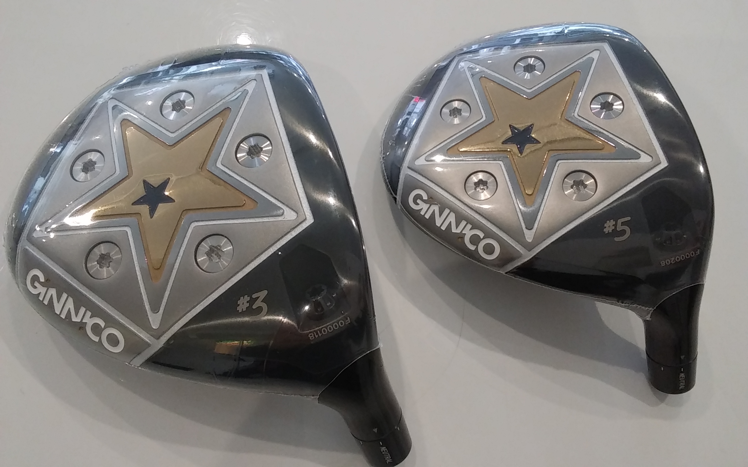 イオンスポーツ　フェアウェイウッド【GINNICO MODEL01 FAIRWAY WOOD HEAD】＊シャフト、グリップ別売、ヘッドカバー付