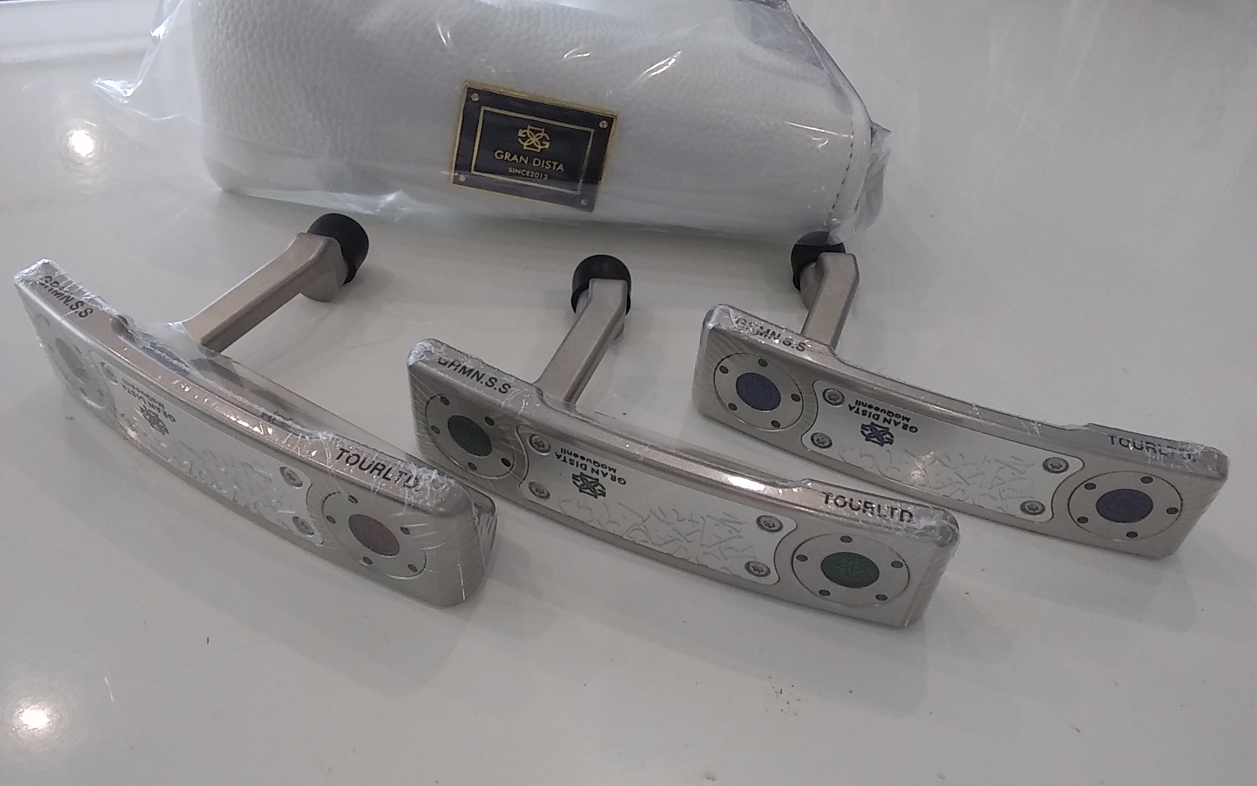 グランディスタ パター【Grandista McQueen II Putter HEAD】＊シャフト、グリップ別売、ヘッドカバー付