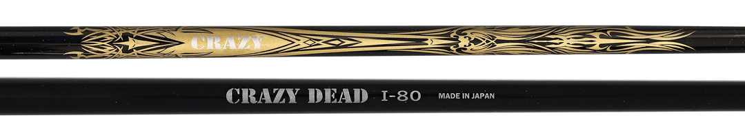 クレイジー シャフト【CRAZY DEAD I-80 SHAFT】＊ヘッド、グリップ別売