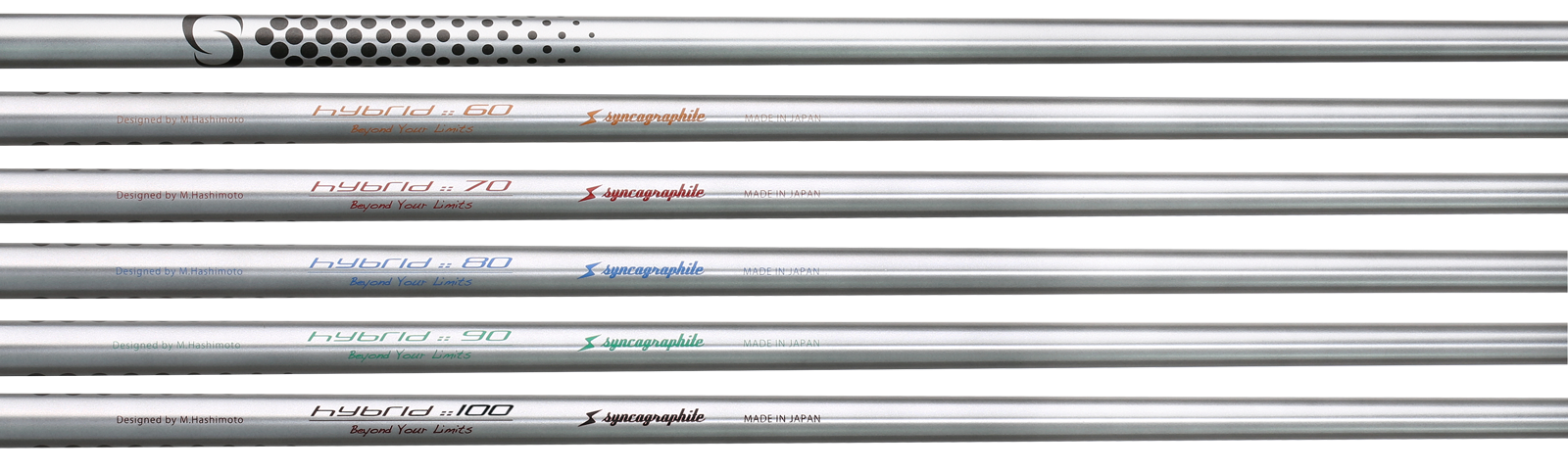 シンカグラファイト シャフト【SYNCAGRAPHITE NEO LOOP HYBRID SHAFT】＊ヘッド、グリップ別売