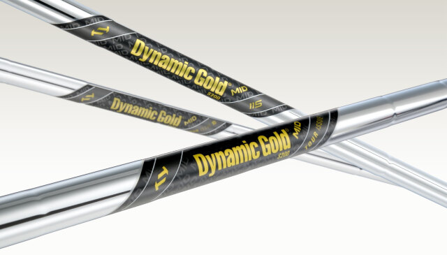 トゥルーテンパー シャフト【TRUE TEMPER Dynamic Gold MID SHAFT】＊ヘッド、グリップ別売