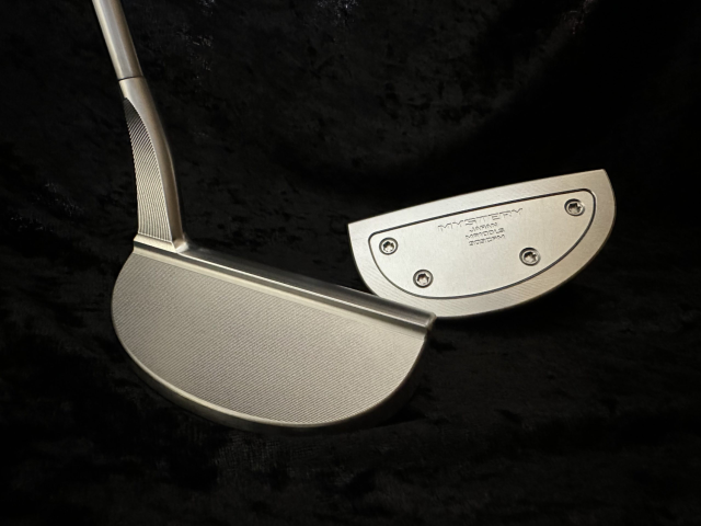 ミステリー パター【MYSTERY MR100LS PUTTER】＊シャフト、グリップ別売、ヘッドカバー付