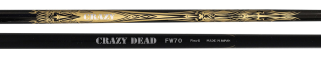 クレイジー シャフト【CRAZY DEAD FW-70 SHAFT】＊ヘッド、グリップ別売