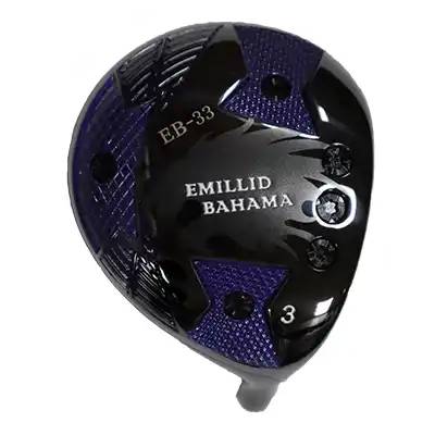 エミリッドバハマ フェアウェイウッド【EMILLID BAHAMA EB-33 FAIRWAY WOOD HEAD】＊シャフト、グリップ別売、ヘッドカバー付