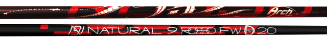 アーチ シャフト【Arch Natural 9 ROSSO FW SHAFT】＊ヘッド、グリップ別売