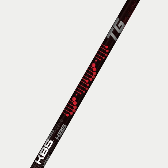 KBS シャフト【KBS TG Black – TOUR GRAPHITE BLACK WOOD SHAFT】＊ヘッド、グリップ別売