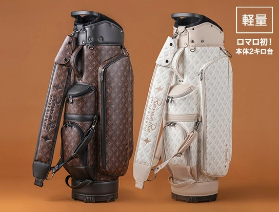 ロマロ キャディーバッグ【 RomaRo DESIGN MONOGRAM COLLECTION 】