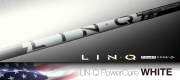USTマミヤ シャフト【UST MAMIYA LIN-Q PowerCore WHITE SHAFT】＊ヘッド、グリップ別売