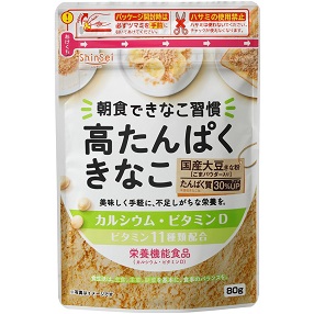 きなこむぎさま　専用 高たんぱくきなこ80g栄養機能食品 （バラ4個） 【お試し便可
