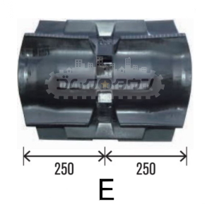 ゴムクローラー イセキ HFG585 500*90*57 新品 コンバイン 井関
