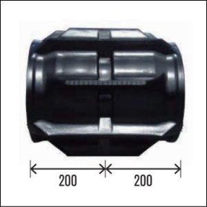 こあら ゴムクローラー クボタ AR-218 / AR218 400*90*37 400幅 新品 コンバイン